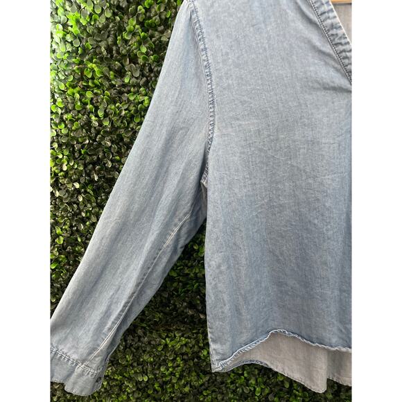 Haute Monde, Jean Blouse, Women’s Size XL - Picture 2 of 6